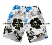 100% Polyester Beach Pants for Men, Beach Shorts