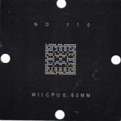 WII CPU Stencil 80x80mm
