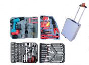 168PCS Alumium Case Tool Kit with Cordless Drill (FY168A)