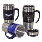 16oz Promotional Coffee Tumbler with Handle