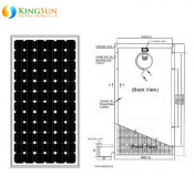 180W Middle East Standard Mono Solar Power Modules