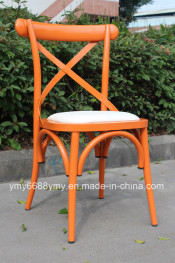 2.0mm Aluminum Cross Chair Cross Back Chair