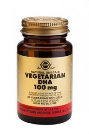 Natural Omega-3 Vegetarian DHA 100 mg Softgels	
