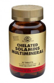 Chelated Solamins Multimineral Tablets