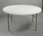 2014 New Cheap Plastic Round Table/Outdoor Folding Trestle Table (SY-122Y)