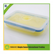 2014 Newest Wholesale Silicone Lunch Box with Lid Y95041