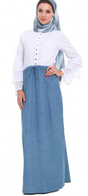 2014 Yyh Women Lady Clothes Maxi Abaya Muslim Dress