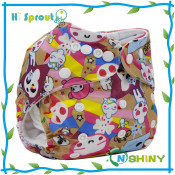 2015 Most Popular Cool Designs Colourful Sleepy Baby Cloth Diaper