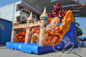 2015 New Design Devil Dragon Inflatable Slide Chsl476
