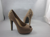 2015 New Design Women Peep Toe Sandals (HCY03-146)