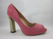 2015 New Style of Fashion Peep Toe Ladies Sandals (HCY03-019)