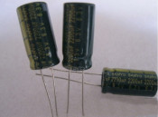 100pcs 2200UF 6.3V Electric Capacity