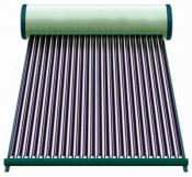 250L Vacuum Tube Unpressure Solar Water Heater for Home