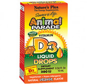 Animal Parade Vitamin D3 200 IU Liquid Drops - Orange Flavor