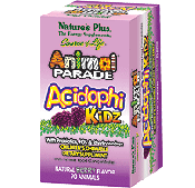 Animal Parade AcidophiKidz Children's Chewables - Berry Flavor