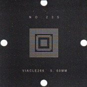 VIA CLE266 Stencil 80x80mm