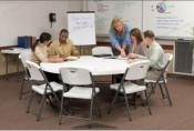 4 Ft Round Folding Table (SY-122Y)