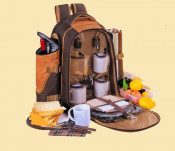 4 Persons Camping Bag Full Set Picnic Bag