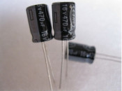 100pcs 470UF16V Electric Capacity