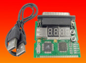 4 Bits Mini PCI & LPT Diagnostic Card