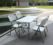 4ft Folding Table for Outdoor Picnic