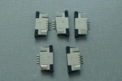 5pcs FFC/FPC Connector 4pin Pitch 1.0mm Top Contact