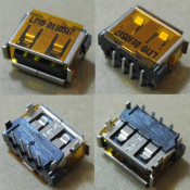 5pcs U004 Laptop USB Jack