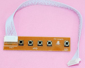 5-key keypad for LCD display controller boards
