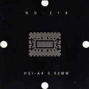 HSI-A4 Stencil 80x80mm