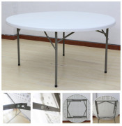 5ft Folding Plastic Round Meeting Dining Wedding Table (SY-152Y)
