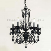 6 Arms Candle Chandelier with Crystal Decoration CH-850-5055x5