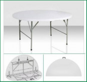 60 in. Round Plastic Folding Table (SY-152ZY)