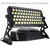 60X15W Waterproof Rgbaw+UV 6in1 Stage Lighting