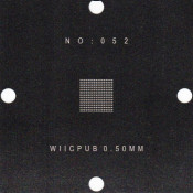 WII CPU Stencil 80x80mm