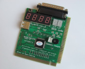 6 Bits Motherboard Diagnostic Card