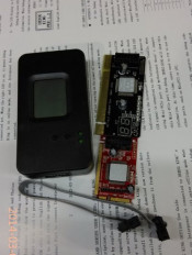 PCI Mini PCI-E LPC Diagnostic Debug Card With Case For Laptop