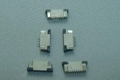 5pcs FFC/FPC Connector 6pin Pitch 1.0mm Top Contact