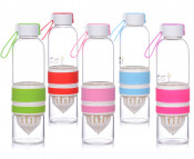 700ml Tritan Fruit Infuser Water Bottle, Lemon Cap Water Bottle