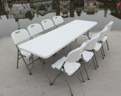8-Foot Outdoor Banquet Folding Table (SY-240Z)