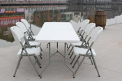 8-Foot Plastic Party Folding Table (SY-240Z)