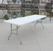 8 Foot Rectangle Banquet Fold-in-Half Table (SY-240Z)