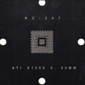 ATI X1300 Stencil 80x80mm