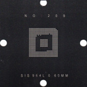 SIS 964L Stencil 80x80mm