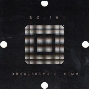 XBOX 360 GPU Stencil 80x80mm