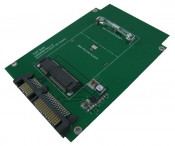 AD963FA5 SATA III to mSATA SSD Converter with Latch