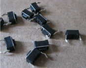 100pcs AOC Square Push Button 2pin