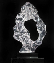 Abstract Decorative Resin Sculpture
