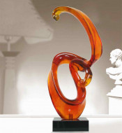 Abstract Resin Sculpture for Office Decoration Td-R065