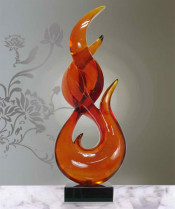 Abstract Resin Sculpture for Office Decoration Td-R067