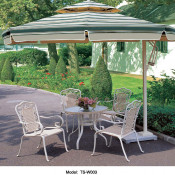 Aluminum Dining Garden Leisure Outdoor Patio Table